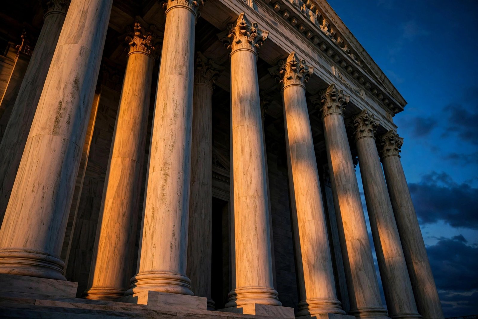 Courthouse columns